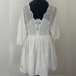 NWT Free People Embroidered Dress